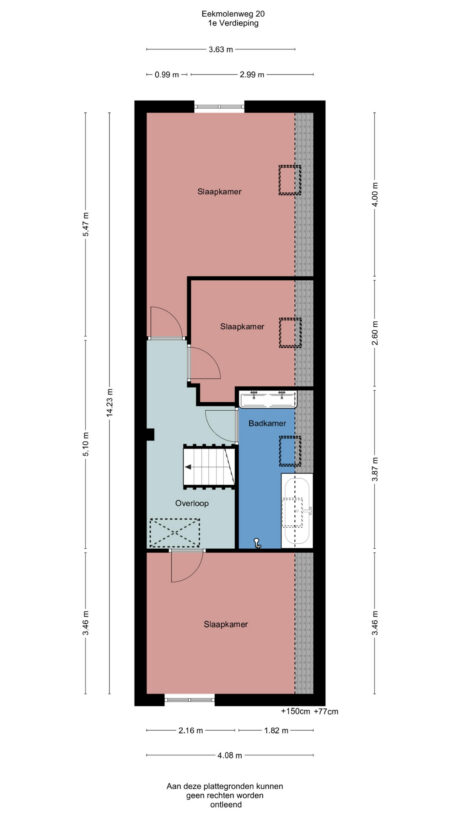 Plattegrond: Eekmolenweg 20, Wageningen
