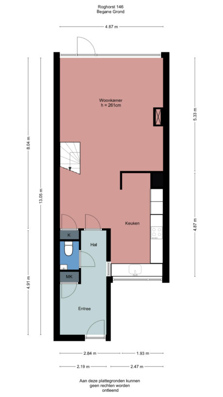 Plattegrond: Roghorst 146, Wageningen