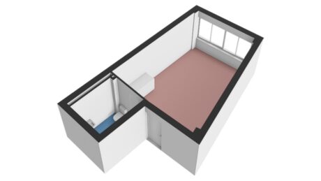 Plattegrond: Stadsbrink 1K 213, Wageningen