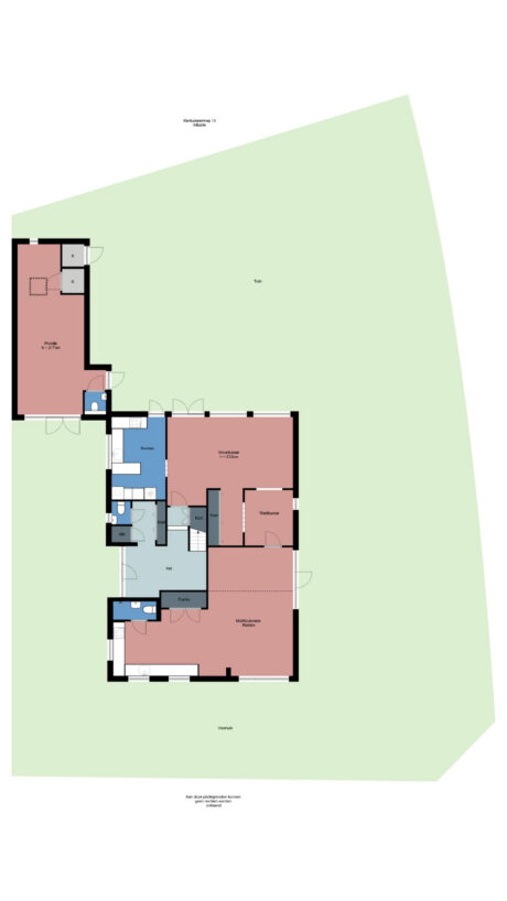 Plattegrond: Kierkamperweg 13, Bennekom
