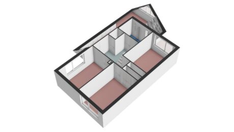 Plattegrond: Langhoven 32, Bennekom