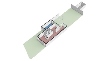 Plattegrond: Langhoven 32, Bennekom
