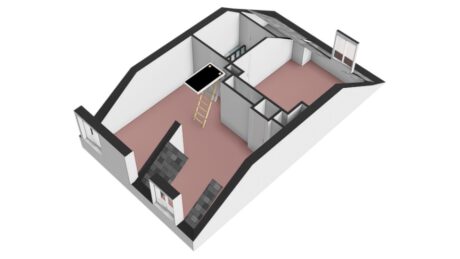 Plattegrond: Veerstraat 95, Wageningen