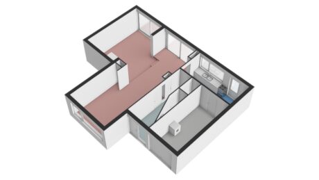 Plattegrond: Boeslaan 51, Wageningen