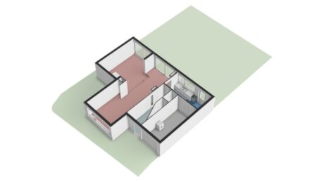Plattegrond: Boeslaan 51, Wageningen