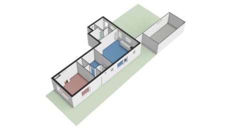 Plattegrond: Achterdorpsstraat 55, Renkum