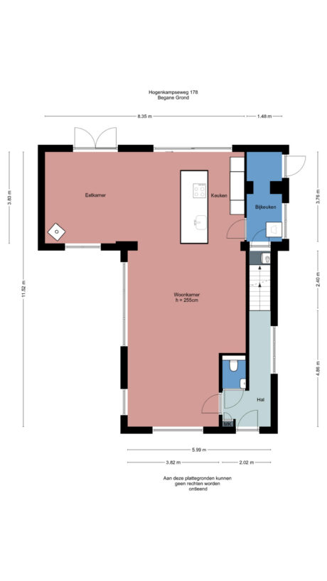 Plattegrond: Hogenkampseweg 178, Renkum