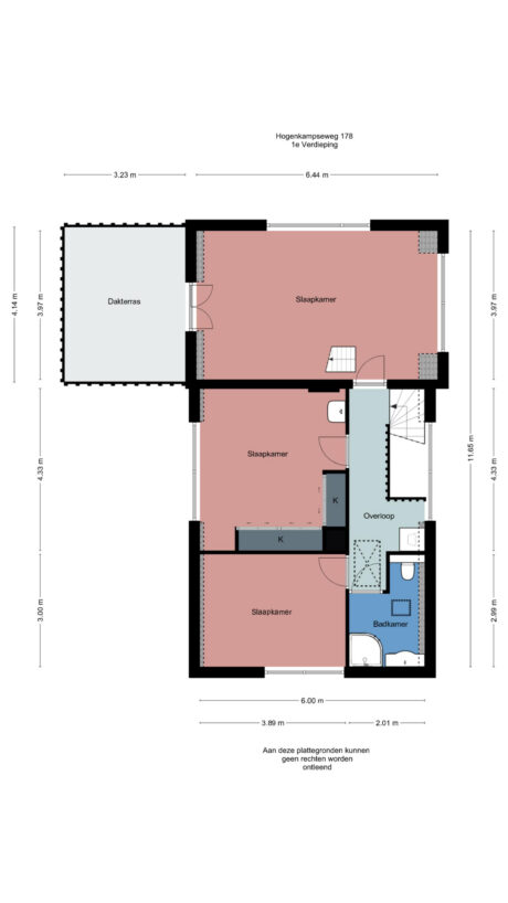 Plattegrond: Hogenkampseweg 178, Renkum