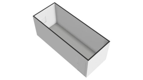 Plattegrond: Dijkstraat 6III, Wageningen