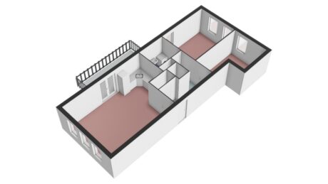 Plattegrond: Nudestraat 33, Wageningen