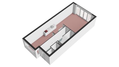 Plattegrond: Voorburglaan 44, Wageningen