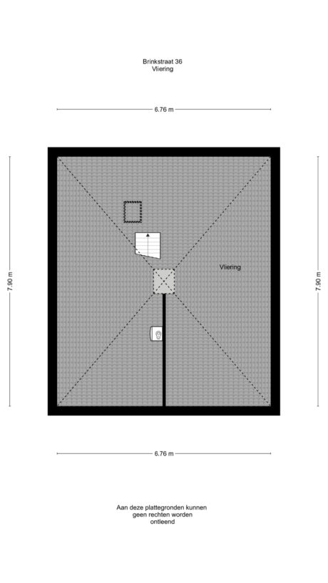 Plattegrond: Brinkstraat 36, Bennekom