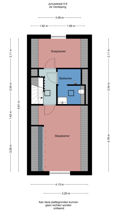 Plattegrond: Junusstraat 4, Wageningen