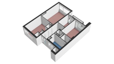 Plattegrond: Eykmanstraat 4I, Wageningen