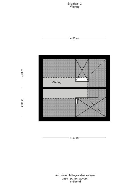 Plattegrond: Ericalaan 2, Wageningen