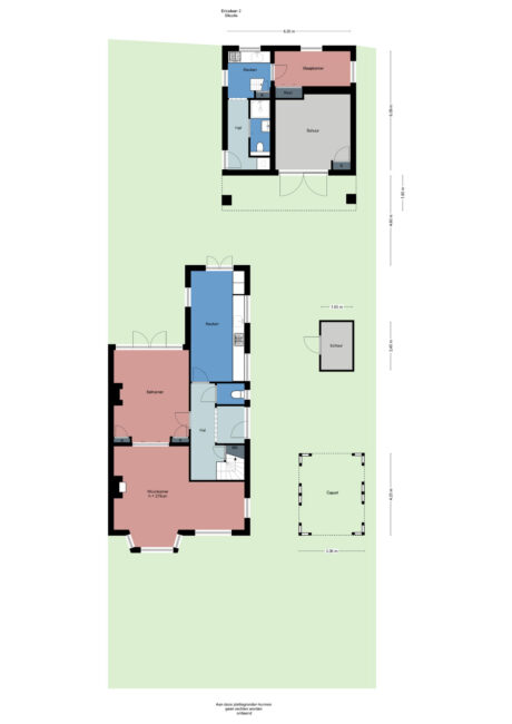 Plattegrond: Ericalaan 2, Wageningen