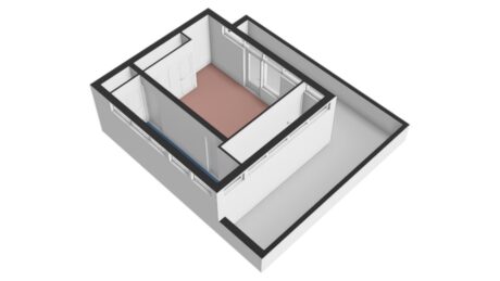 Plattegrond: Pad van Witte Veder 13, Wageningen