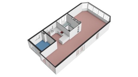 Plattegrond: Lindelaan 10A, Renkum