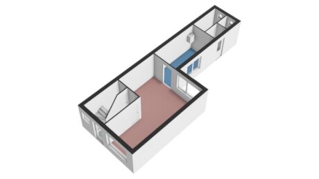 Plattegrond: Meidoornplantsoen 7, Wageningen