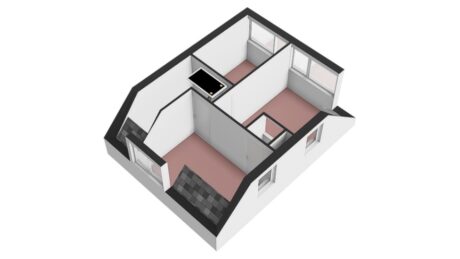 Plattegrond: Meidoornplantsoen 7, Wageningen