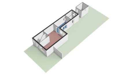 Plattegrond: Meidoornplantsoen 7, Wageningen