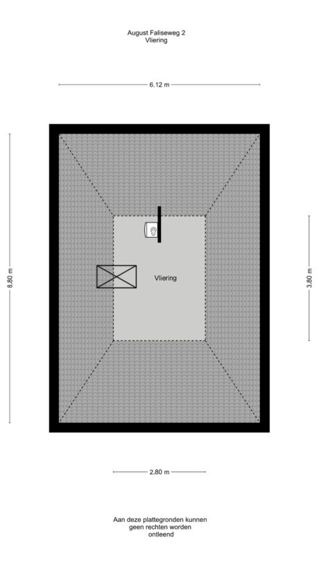 Plattegrond: August Faliseweg 2, Wageningen