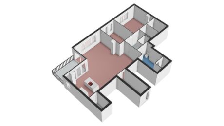 Plattegrond: Marijkeweg 24-9, Wageningen