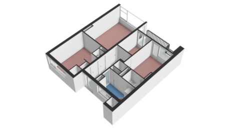 Plattegrond: Zeemanstraat 10II, Wageningen