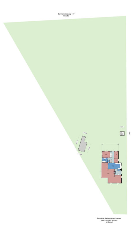 Plattegrond: Bennekomseweg 147, Renkum