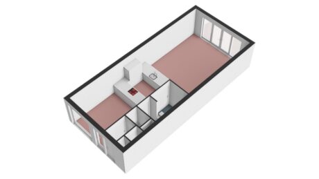 Plattegrond: Henk Blankestijnstraat 22, Wageningen