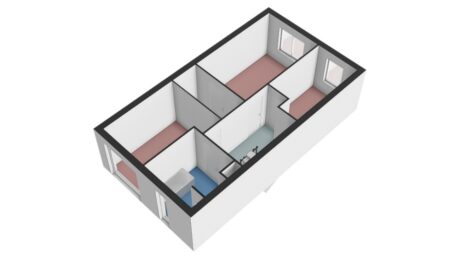 Plattegrond: Henk Blankestijnstraat 22, Wageningen