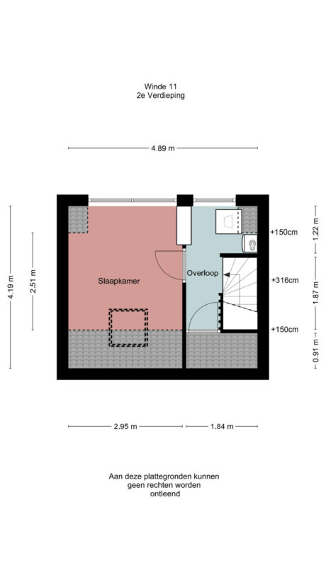 Plattegrond: Winde 11, Bennekom