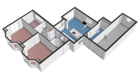 Plattegrond: Nassauweg 8, Wageningen