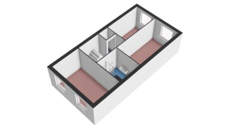 Plattegrond: Cor Bruijnstraat 7, Wageningen