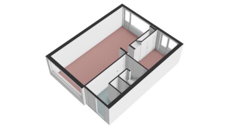 Plattegrond: de Hoef 19, Wageningen