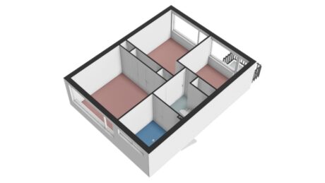 Plattegrond: de Hoef 19, Wageningen