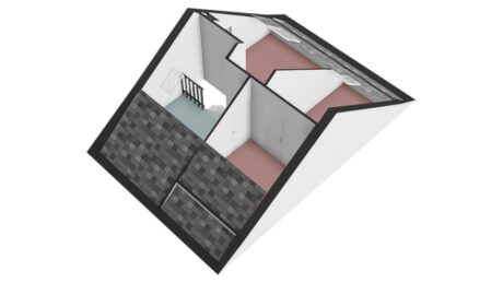 Plattegrond: Gladiolenstraat 8, Wageningen