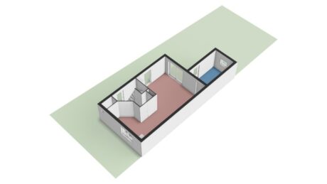 Plattegrond: Gladiolenstraat 8, Wageningen