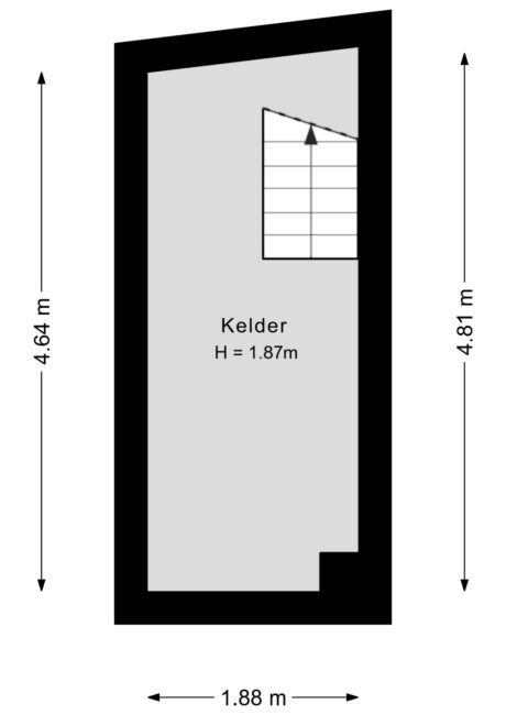 Plattegrond: Papenpad 18, Wageningen