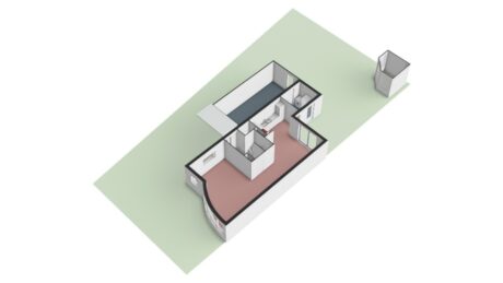 Plattegrond: Cissy van Marxveldtstraat 35, Wageningen