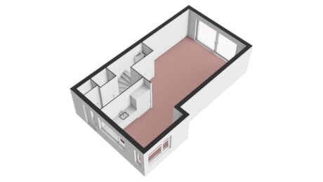 Plattegrond: Van de Weerdstraat 2, Wageningen