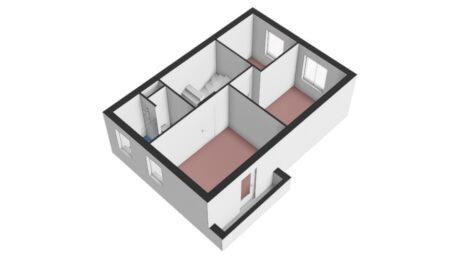 Plattegrond: Van de Weerdstraat 2, Wageningen