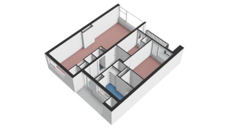 Plattegrond: Zeemanstraat 2III, Wageningen