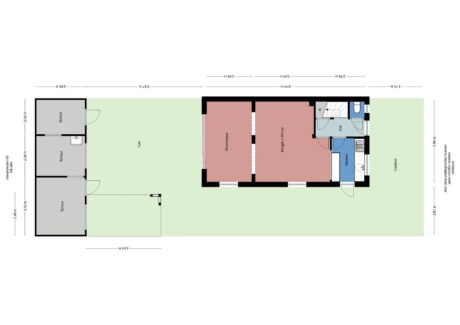 Plattegrond: Haverlanden 86, Wageningen