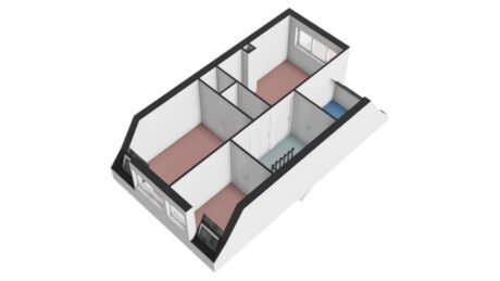 Plattegrond: Veerstraat 112, Wageningen